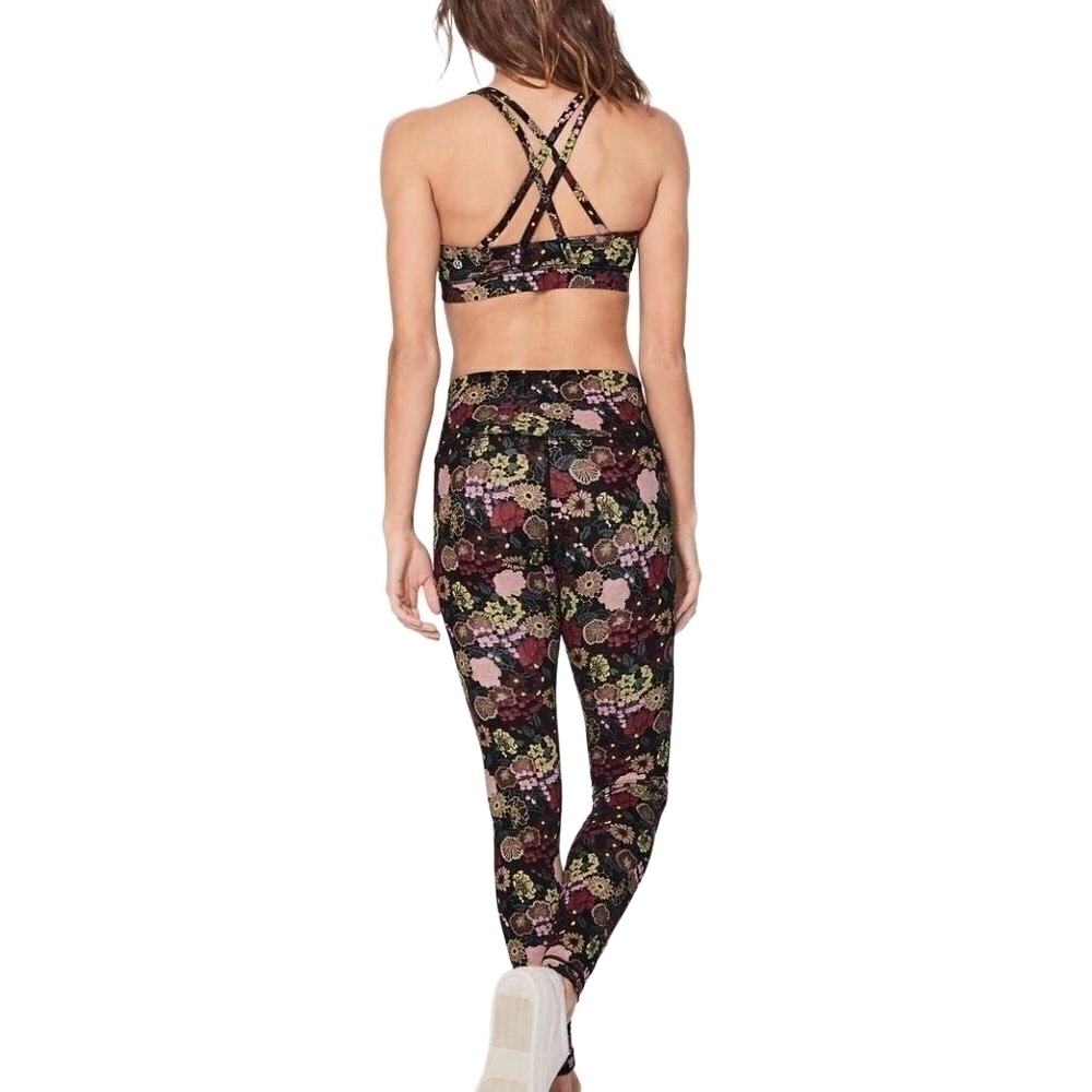 RARE Lululemon Wunder Under Hi-Rise Tight 28" Fluorolace Multi Size 6